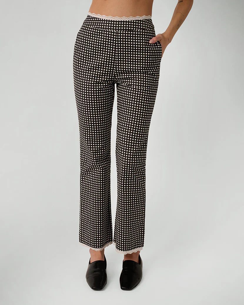 Crop Straight Pant