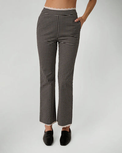 Crop Straight Pant