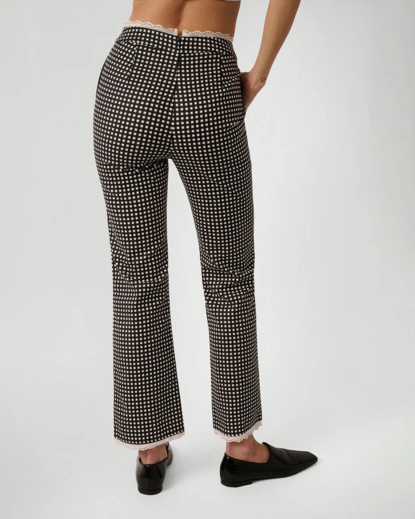 Crop Straight Pant