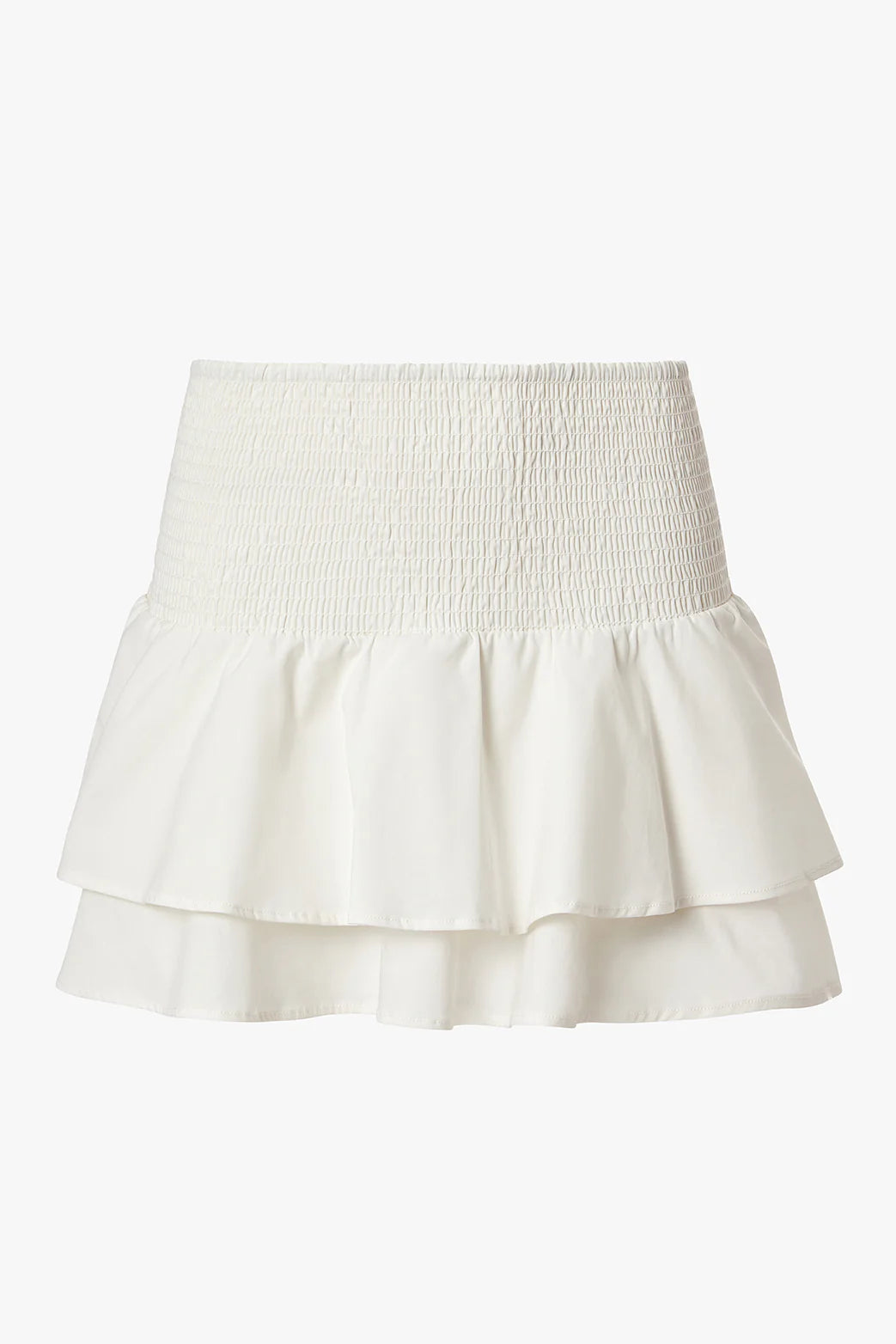 Shirring Mini Skirt