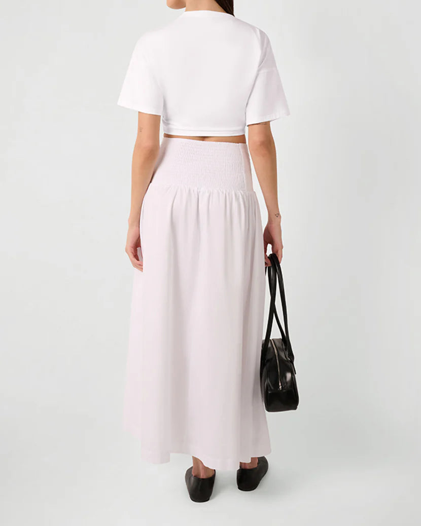 Drop Waist Maxi Skirt
