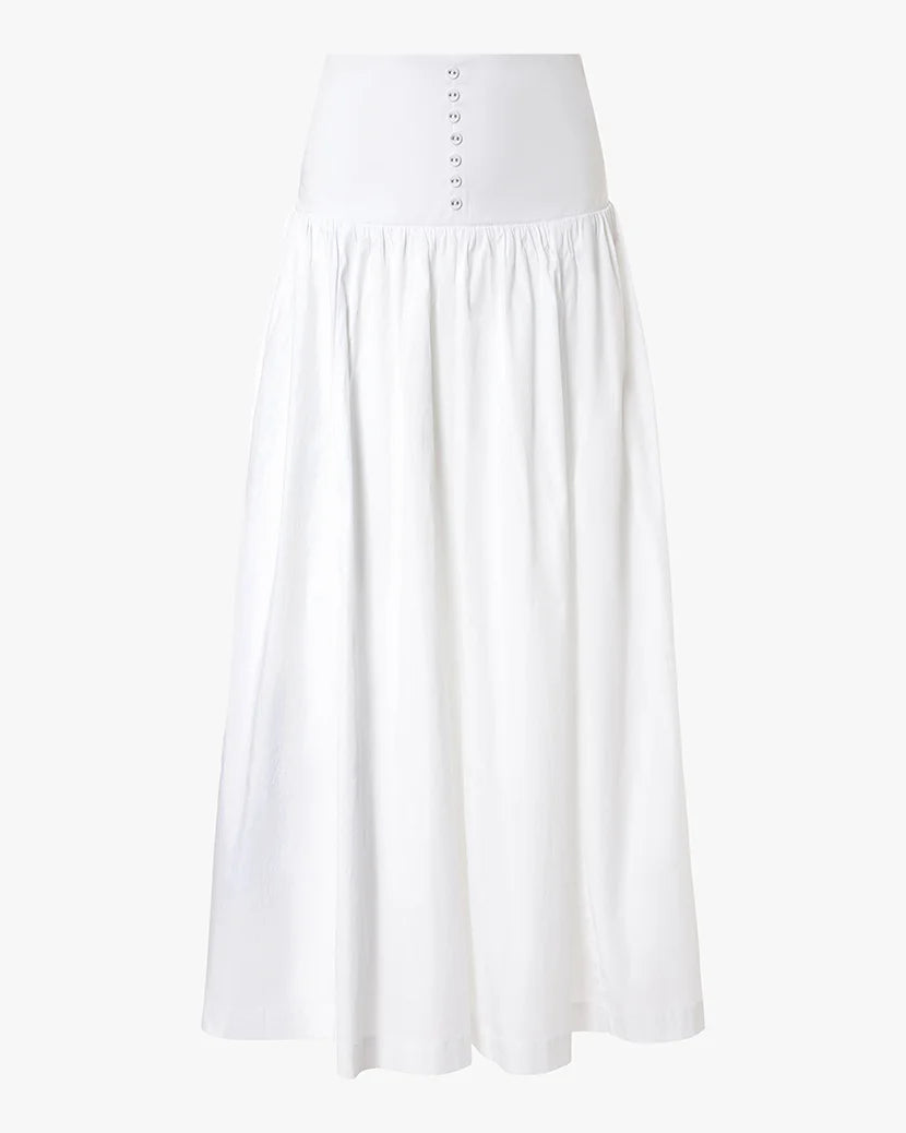 Drop Waist Maxi Skirt