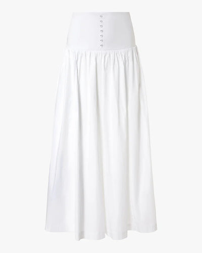 Drop Waist Maxi Skirt